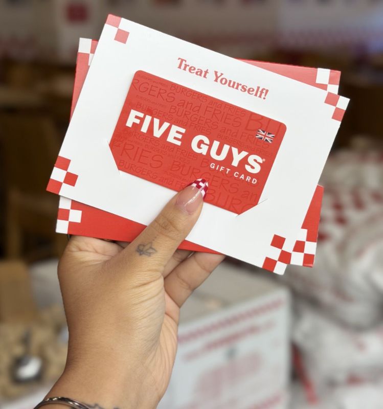 5 Guys Voucher